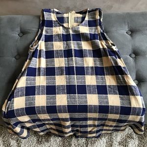 NWOT ModCloth plaid dress-Medium